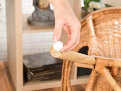 220 Patins Autocollants Pour Meubles - Blanc -Maison Produit Magasin kit de patins autocollants pour meubles coloris blanc x110 x2 ref NC9484 4