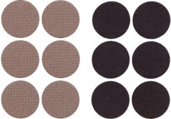 110 Patins Autocollants Pour Meubles - Brun -Maison Produit Magasin kit de patins autocollants pour meubles coloris brun x110 ref NX7839 6