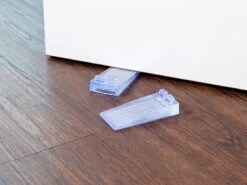 4 Cale-portes Transparents Empilables - 8,7 Cm -Maison Produit Magasin lot de 2 cale portes transparents empilables 8 7 cm ref NC5936 2 1