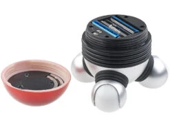 2 Mini Appareils De Massage Vibrants Avec 3 Têtes Et éclairage LED 11 2 Mini Appareils De Massage Vibrants Avec 3 Têtes Et éclairage LED -Maison Produit Magasin mini appareil de massage vibrant a 3 tetes et eclairage led ref NX9299 2 1