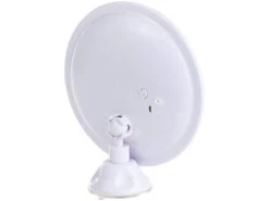 Miroir Cosmétique à éclairage LED Et Grossissement 5x - À Ventouse -Maison Produit Magasin miroir cosmetique a eclairage led et grossissement 5x a ventouse ref NX5553 1
