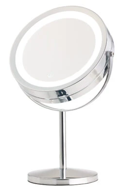 Miroir Grossissant Lumineux LED Double Face - À Pied -Maison Produit Magasin miroir grossissant lumineux led double face a pied ref NX5799 5