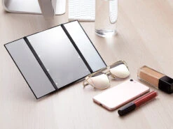 Miroir Triptyque Lumineux Avec Support -Maison Produit Magasin miroir triptyque lumineux avec support ref NX8364 5