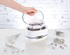 Nettoyeur à Ultrasons 35 W Pour Bijoux Et Argenterie -Maison Produit Magasin nettoyeur a ultrasons 35 w pour bijoux et argenterie ref NC4923 4