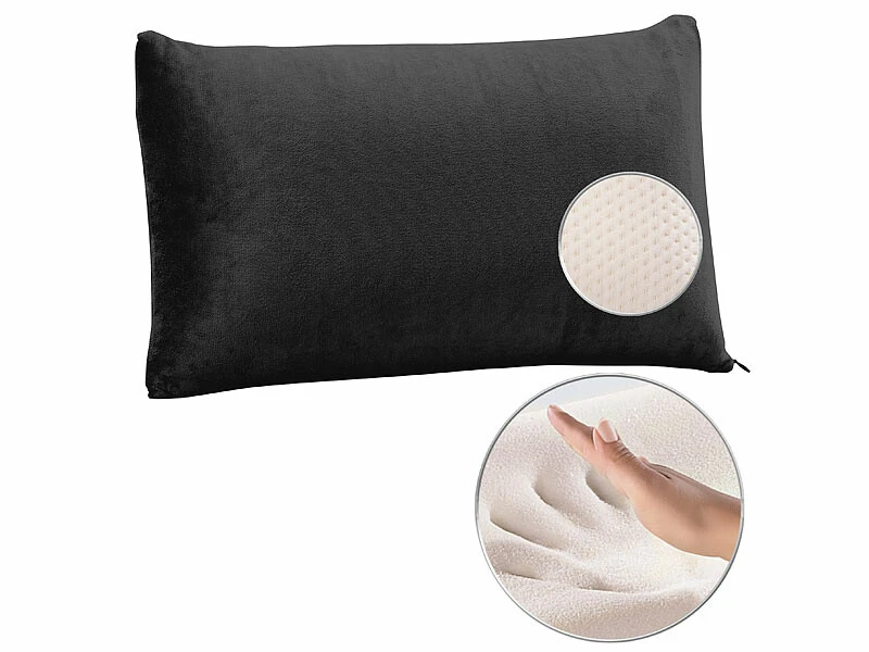 2 Oreillers En Mousse à Mémoire De Forme Avec Housse Thermorégulatrice 5 2 Oreillers En Mousse à Mémoire De Forme Avec Housse Thermorégulatrice – Image 3