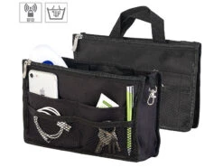 Organisateur De Sac à Main 26 X 16 X 8 Cm, 13 Compartiments Avec Protection RFID -Maison Produit Magasin organisateur de sac a main 26 x 16 x 8 cm 13 compartiments avec protection rfid ref NX3955 5