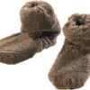 Pantoufles Chauffantes à Graines Naturelles - Montantes - 42/44 -Maison Produit Magasin pantoufles chauffantes a graines de lin montantes 36 38 ref NX6747 1 2