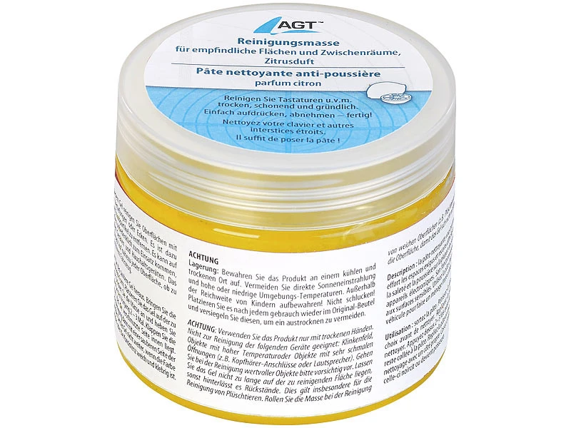 Pâte Nettoyante Anti-poussière Parfum Citron 4 Pâte Nettoyante Anti-poussière Parfum Citron – Image 2