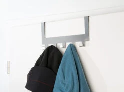 Patère De Porte à 5 Crochets - Pour Porte Jusqu'à 4,5 Cm D'épaisseur -Maison Produit Magasin patere de porte a 5 crochets pour porte jusqu a 4 5 cm d epaisseur ref NC5942 3