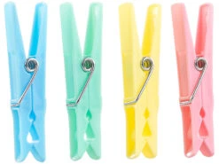 Pearl Pinces à Linge En Plastique 7 Cm En 4 Coloris - X200 -Maison Produit Magasin pinces a linge en plastique 7 cm en 4 coloris x200 ref NX8450 3