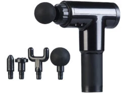 Pistolet De Massage Sans Fil Avec 4 Embouts Et 6 Niveaux D’intensité