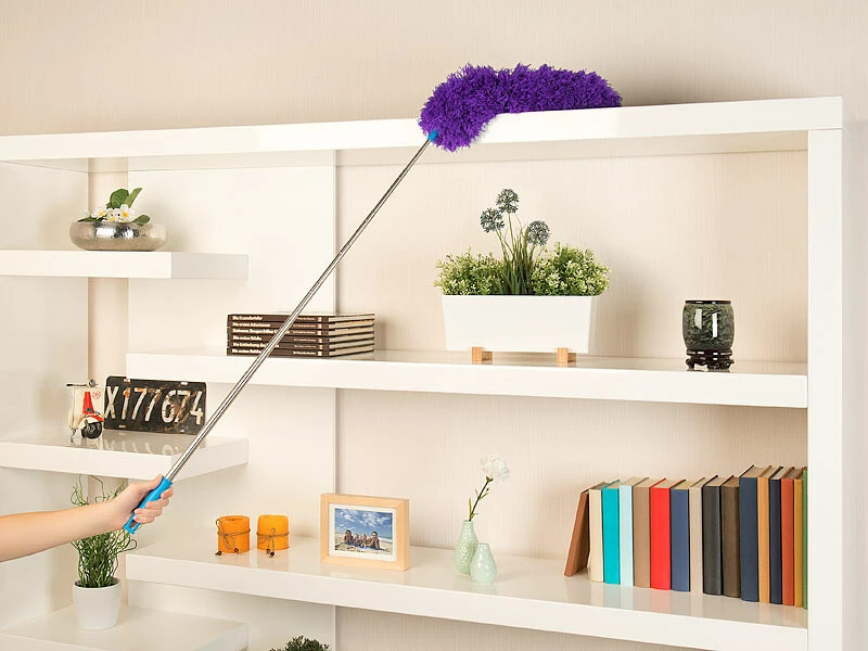 Plumeau Malléable En Microfibre Avec Manche Télescopique XXL 280 Cm 5 Plumeau Malléable En Microfibre Avec Manche Télescopique XXL 280 Cm – Image 3