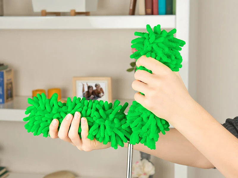 Plumeau Télescopique Avec 2 têtes 8 Plumeau Télescopique Avec 2 têtes – Image 6