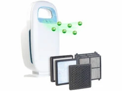 Purificateur à 5 Niveaux Avec Filtres Et Ionisateur, Filtres De Rechange