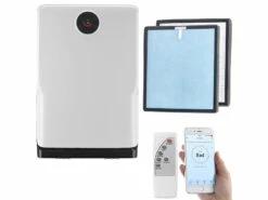 Purificateur D’air à UV à 6 Niveaux, Ioniseur, Wi-Fi, Filtre HEPA H13