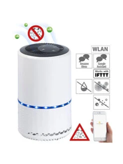 Purificateur D'air Connecté Avec Ioniseur Et Filtre 2 en 1 LR-300.app -Maison Produit Magasin purificateur d air connecte avec ioniseur et filtre 2 en 1 lr 300 app ref NX6043 5
