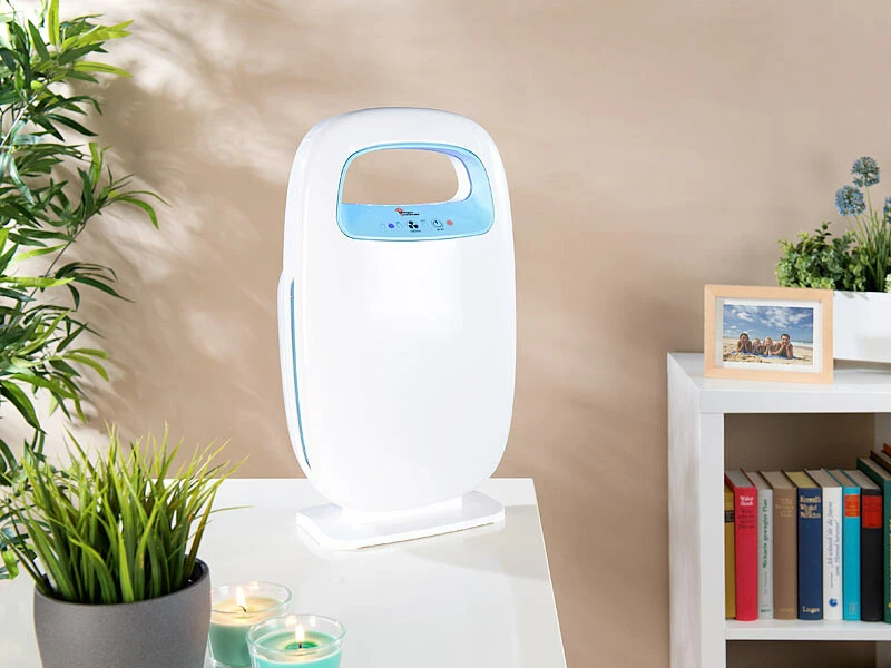 Purificateur D'air & Ioniseur à 5 Niveaux Et 4 Filtres, Pour Pièce Jusqu'à 28 M² 10 Purificateur D'air & Ioniseur à 5 Niveaux Et 4 Filtres, Pour Pièce Jusqu'à 28 M² – Image 8