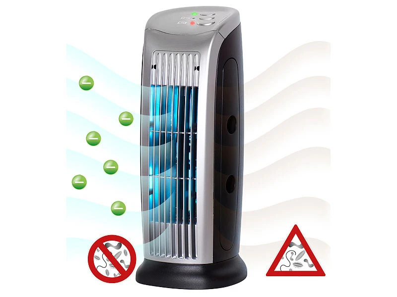 Purificateur D'air 10 W Avec Lumière UV, Ioniseur Et Ventilateur LR-400.uv 3 Purificateur D'air 10 W Avec Lumière UV, Ioniseur Et Ventilateur LR-400.uv