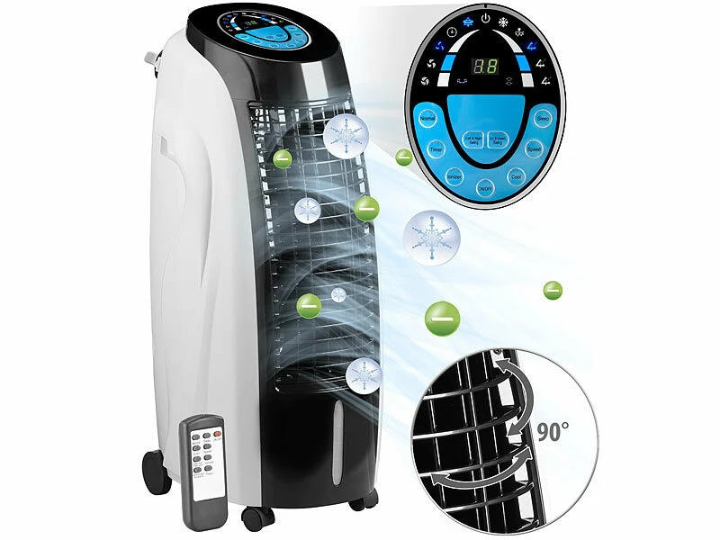 Rafraîchisseur D'air à évaporation Avec Ionisateur LW-610 3 Rafraîchisseur D'air à évaporation Avec Ionisateur LW-610