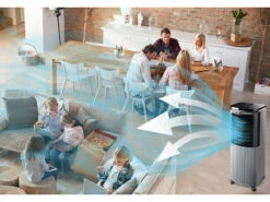 Rafraîchisseur D'air Avec élément Peltier Et Ioniseur LW-590 -Maison Produit Magasin rafraichisseur d air avec element peltier et ioniseur lw 590 ref ZX7002 7