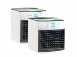 2 Rafraîchisseurs D'air Et Humidificateur Avec Lumière D'ambiance LW-110