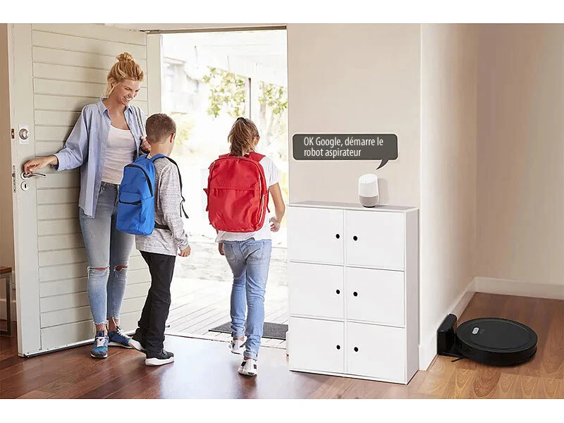 Robot Aspirateur Connecté 2500 mAh PCR-3100 19 Robot Aspirateur Connecté 2500 mAh PCR-3100 – Image 17