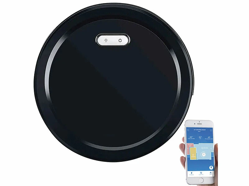 Robot Aspirateur Connecté 2500 mAh PCR-3100 4 Robot Aspirateur Connecté 2500 mAh PCR-3100 – Image 2