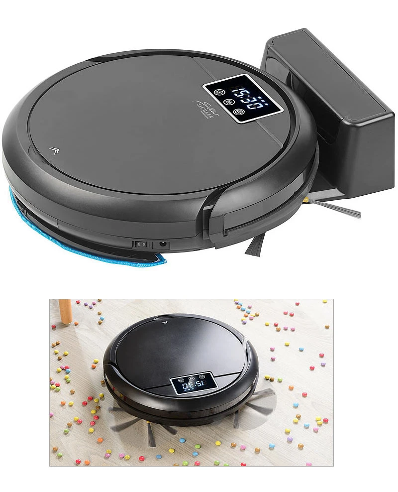 Robot Aspirateur Avec Réservoir D'eau PCR-3000 5 Robot Aspirateur Avec Réservoir D'eau PCR-3000 – Image 3