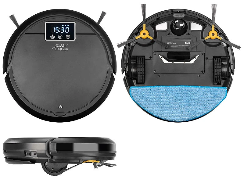 Robot Aspirateur Avec Réservoir D'eau PCR-3000 6 Robot Aspirateur Avec Réservoir D'eau PCR-3000 – Image 4