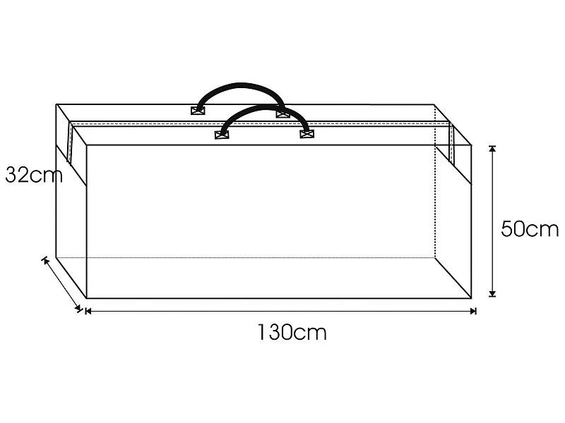 Sac Pour Coussins De Mobilier De Jardin 4 Sac Pour Coussins De Mobilier De Jardin – Image 2