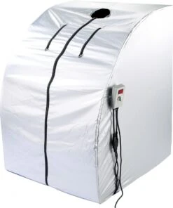 Sauna Infrarouge Mobile - 1600 W, 2 Radiateurs (reconditionné)