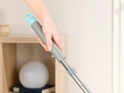 Seau De Ménage WM-15 Avec 4 serpillières En Microfibres -Maison Produit Magasin seau de menage avec 2 compartiments et balai serpilliere wm 15 ref NX1513 5 1