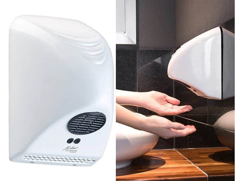 2 Sèche-mains Automatiques 850 W 4 2 Sèche-mains Automatiques 850 W – Image 2