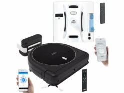 Set De Robots De Nettoyage Pour Fenêtres Et Sols