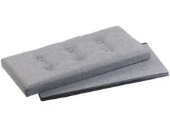 Siège Pliable En Tissu Avec Coffre De Rangement 80 L - Gris 13 Siège Pliable En Tissu Avec Coffre De Rangement 80 L - Gris -Maison Produit Magasin siege pliable en tissu avec coffre de rangement 80 l gris ref NX6238 7