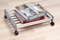 Support De Rangement Extra-plat à Roulettes -Maison Produit Magasin support de rangement extra plat a roulettes ref KT9275 1