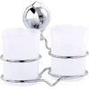 Support Mural Avec Gobelets Et Fixation Ventouse -Maison Produit Magasin support mural avec gobelets et fixation ventouse ref NX9051 1