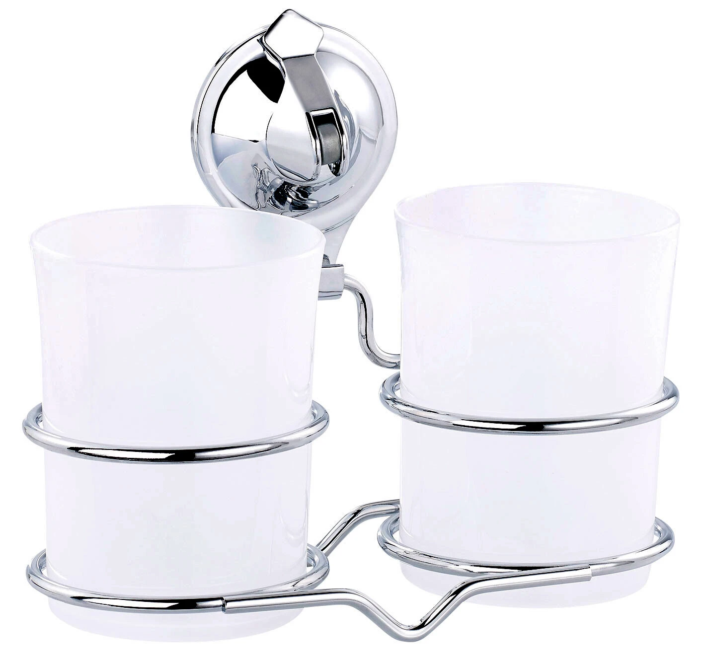 Support Mural Avec Gobelets Et Fixation Ventouse 3 Support Mural Avec Gobelets Et Fixation Ventouse