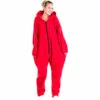Tenue D'Intérieur Rouge En Textile Polaire Taille XXL -Maison Produit Magasin tenue d interieur rouge en textile polaire taille xl ref NC8508 1 2