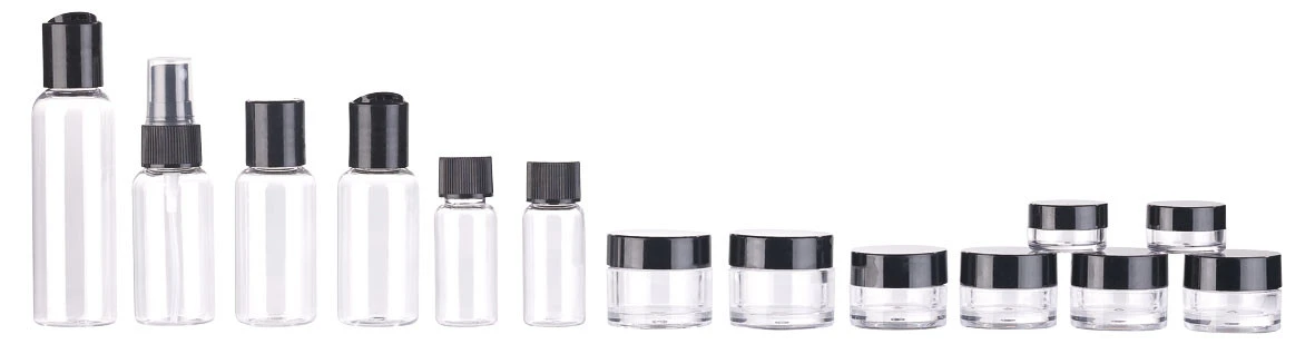 3 Trousses De Voyage Avec 12 Flacons à Remplir 6 3 Trousses De Voyage Avec 12 Flacons à Remplir – Image 4