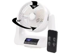 Ventilateur à Oscillation 3D Ø 21 Cm / 45 W