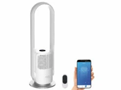 Ventilateur Connecté Sans Pale VT-400.app Avec Purificateur D’air 18 Ventilateur Connecté Sans Pale VT-400.app Avec Purificateur D’air -Maison Produit Magasin ventilateur connecte sans pale vt 400 app avec purificateur d air ref ZX7056 7