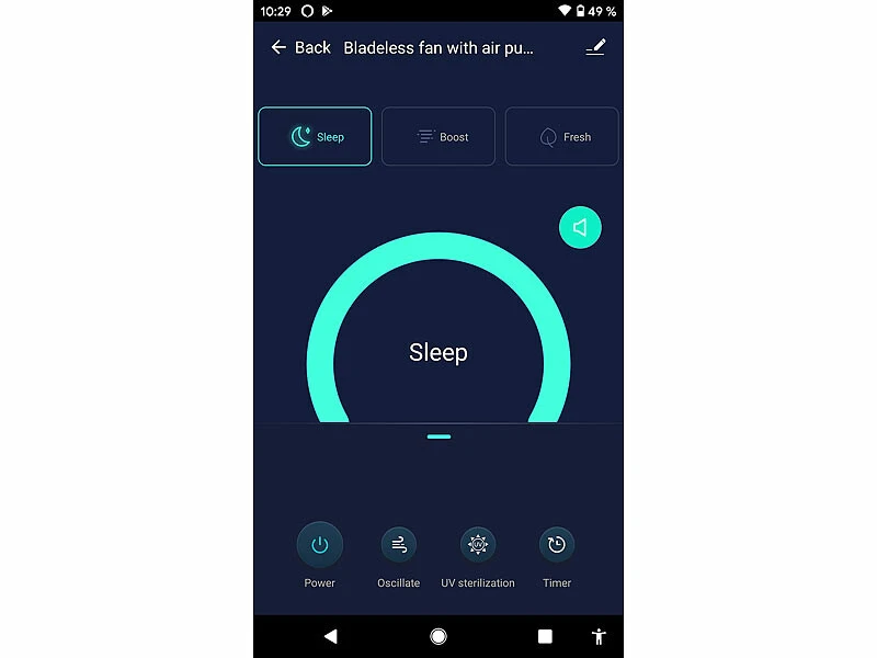 Ventilateur Connecté Sans Pale VT-400.app Avec Purificateur D’air 13 Ventilateur Connecté Sans Pale VT-400.app Avec Purificateur D’air – Image 11