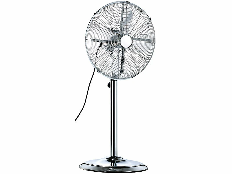 Ventilateur Sur Pied En Métal Ø 40 Cm - 45 W 3 Ventilateur Sur Pied En Métal Ø 40 Cm - 45 W