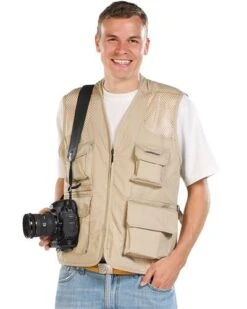 Veste De Loisirs Sans Manches - Beige - Taille M