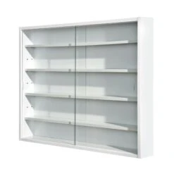 Vitrine Murale "Compilati" Pour Miniatures - Blanc 7 Vitrine Murale "Compilati" Pour Miniatures - Blanc -Maison Produit Magasin vitrine murale compilati pour miniatures blanc ref TG1530 4